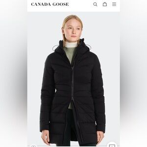 Canada Goose Clair Coat Black Label Large
